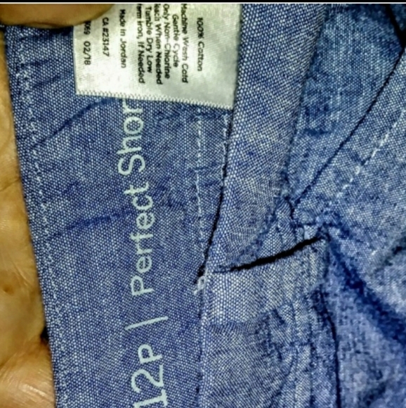 Talbots Shorts Size 12P The Perfect Short Bermuda - Picture 9 of 10